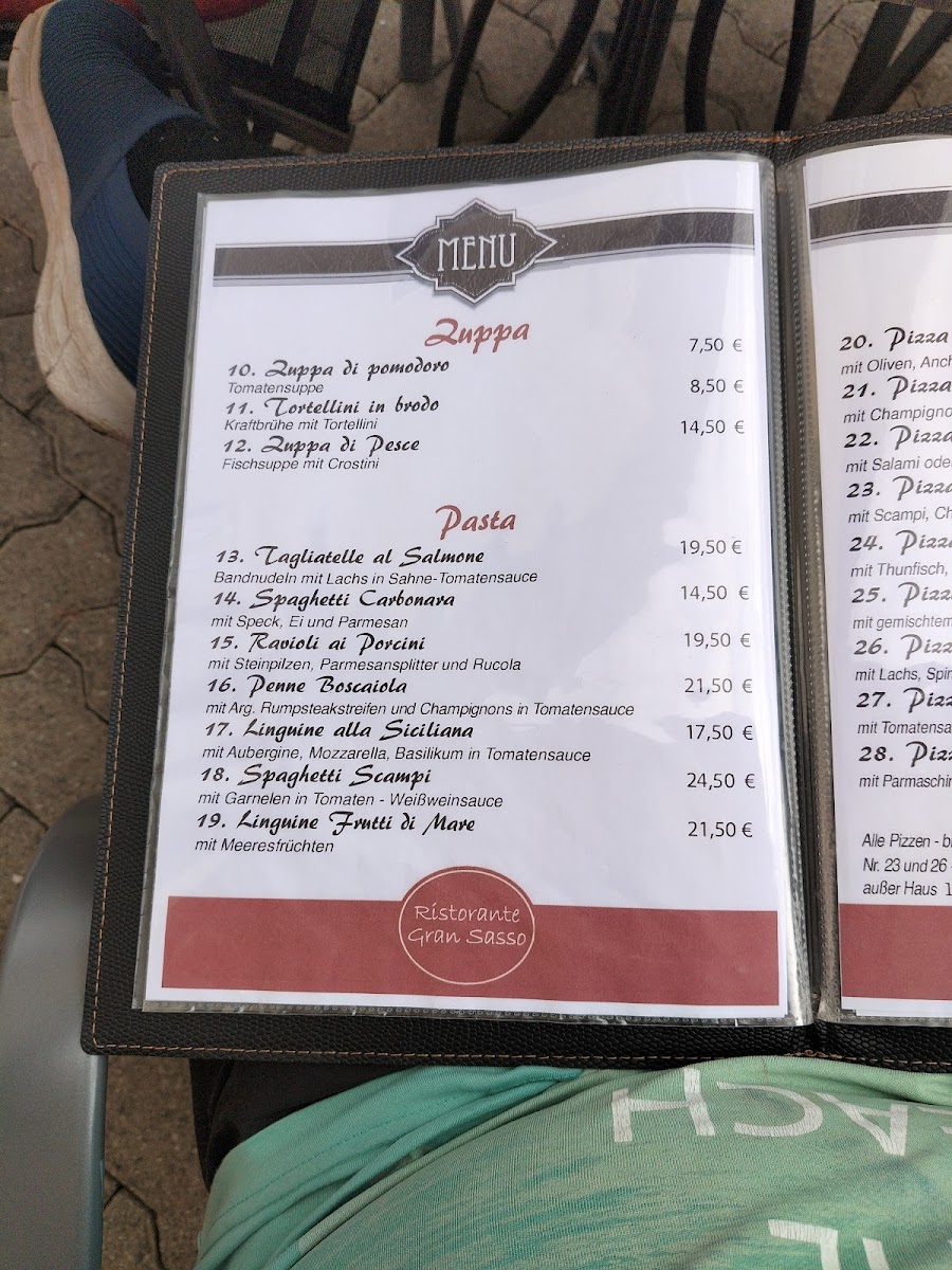 Menu Ristorante Gran Sasso-1