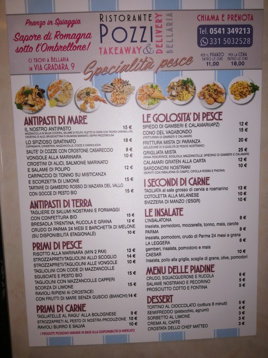 Menu Ristorante Hotel Pozzi-2