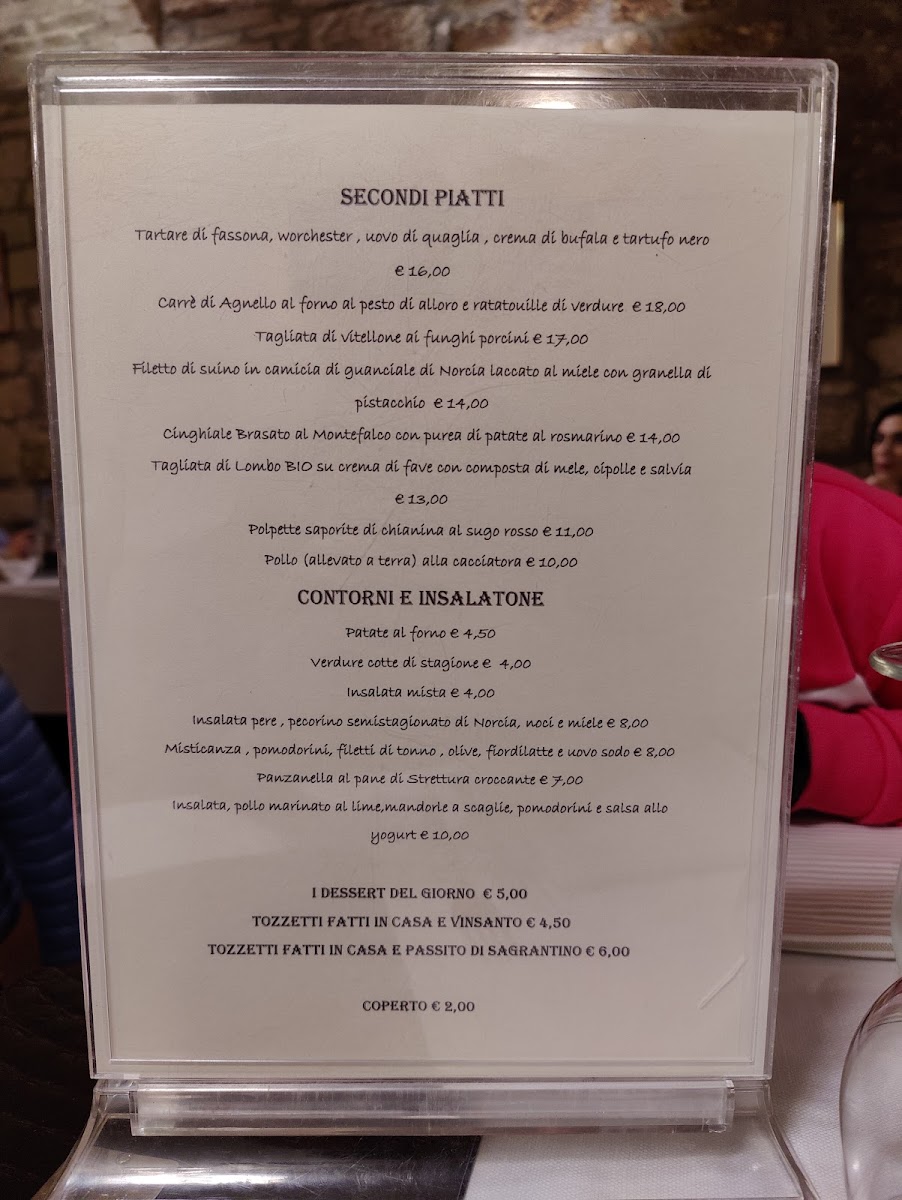 Menu Ristorante Il Cantinone Perugia Centro-10