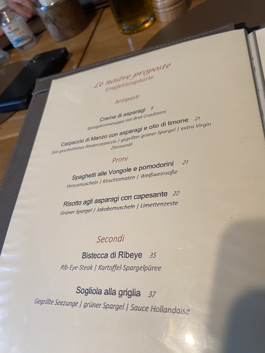 Menu Ristorante Il Cavallino Baden-1