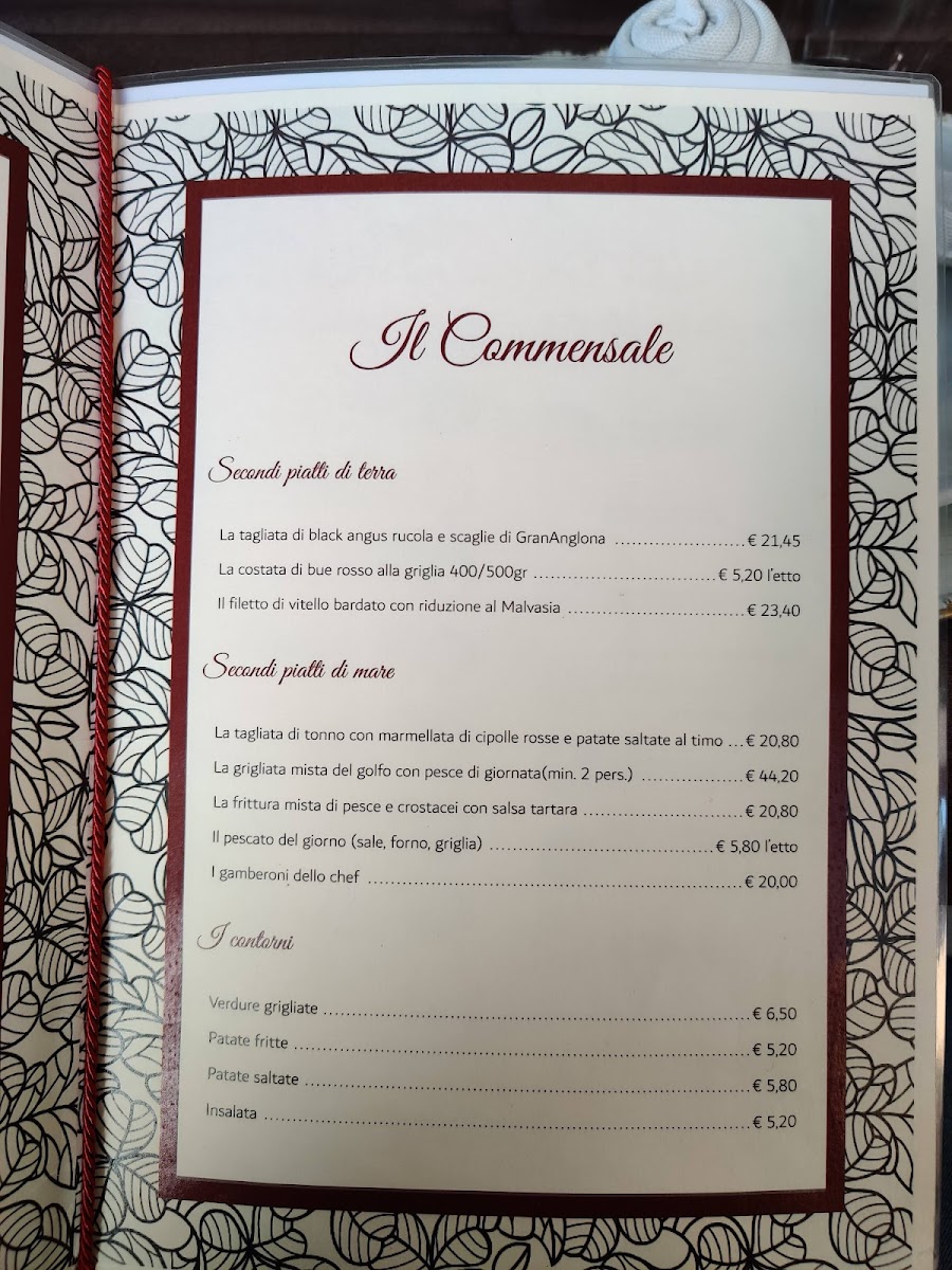 Menu Ristorante Il Commensale-4
