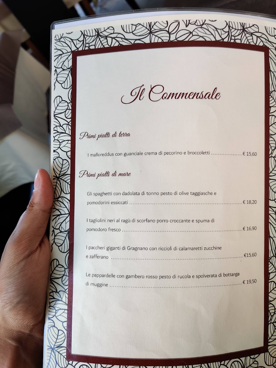 Menu Ristorante Il Commensale-5