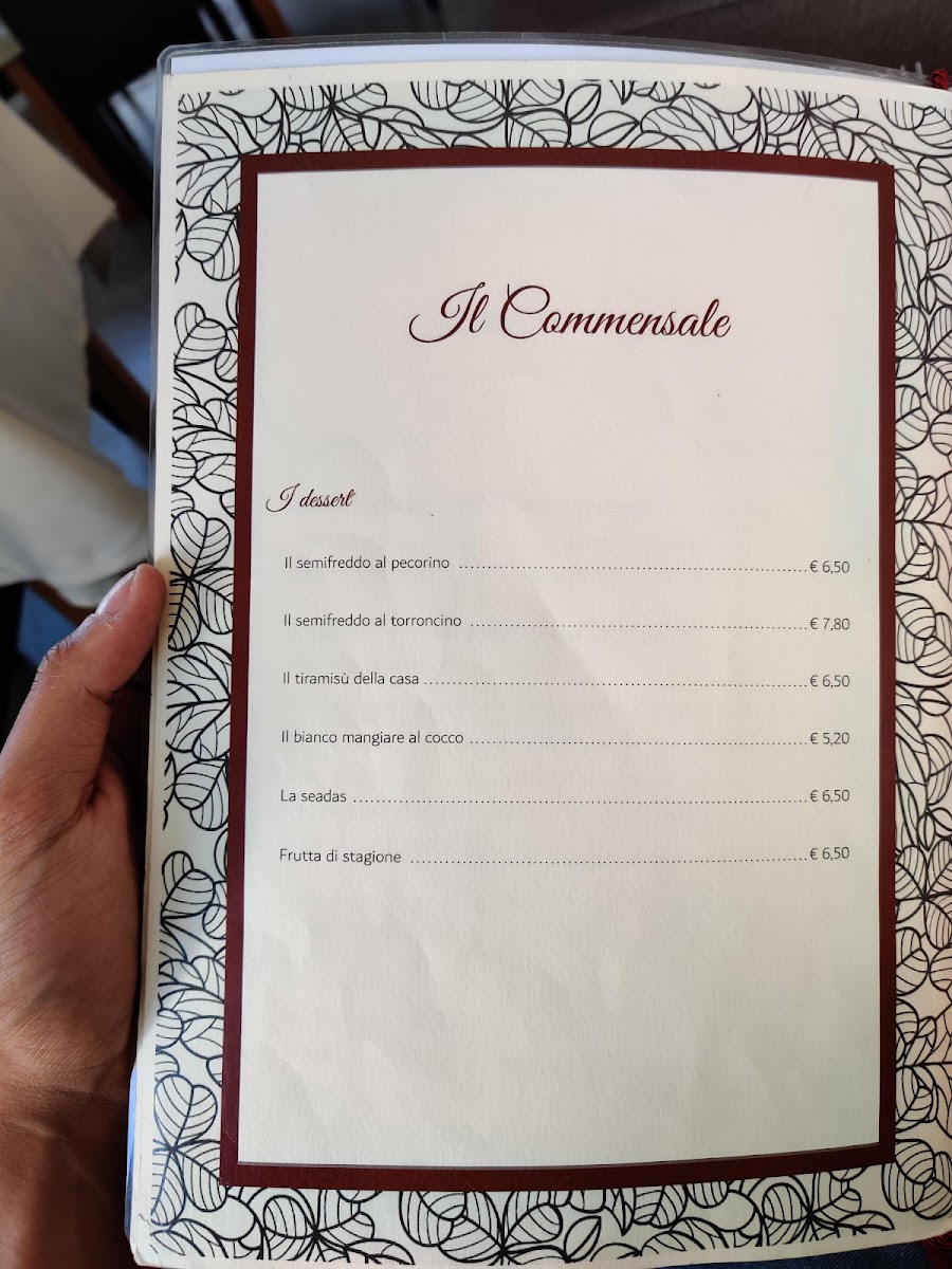 Menu Ristorante Il Commensale-6