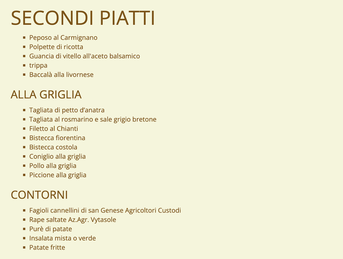 Menu Ristorante Il Fienile-1