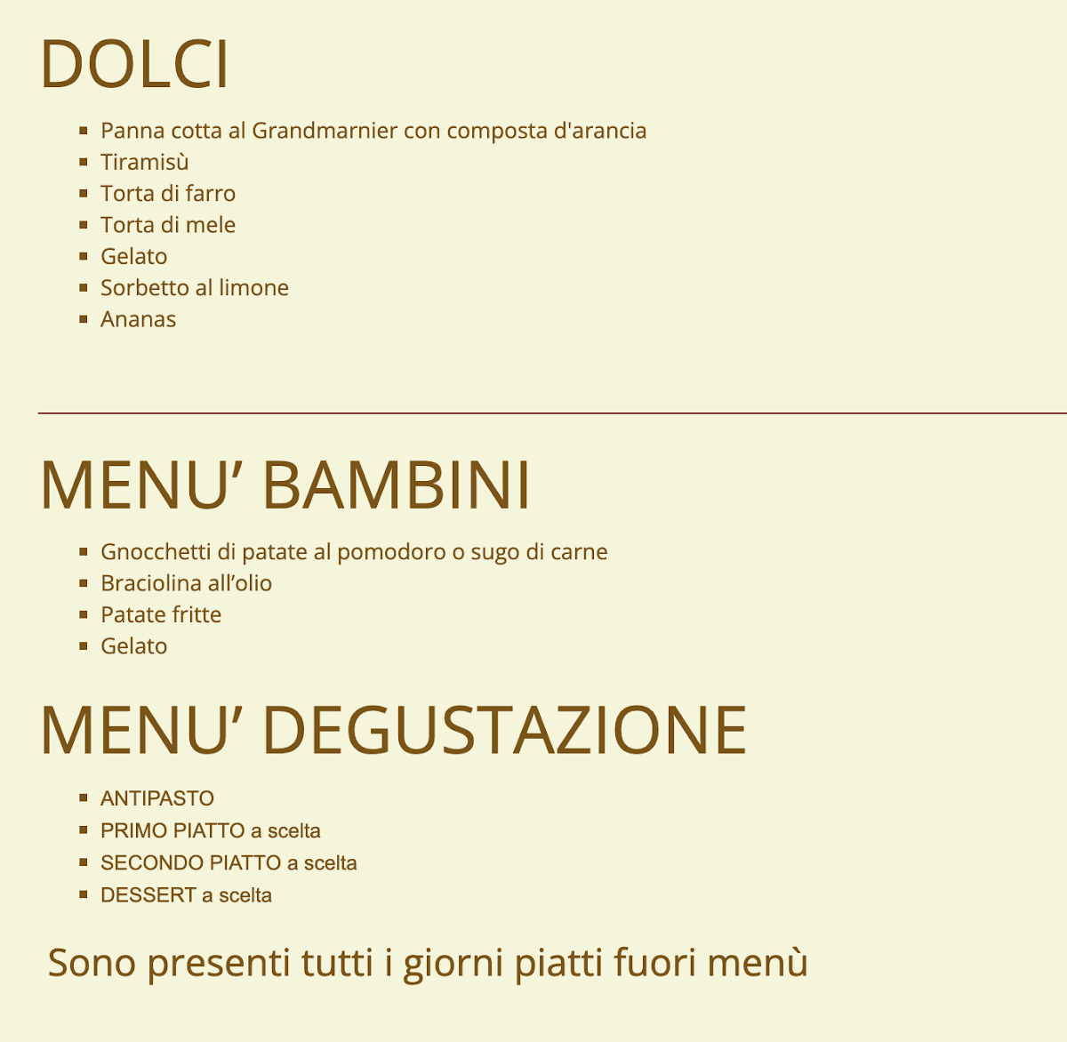 Menu Ristorante Il Fienile-3