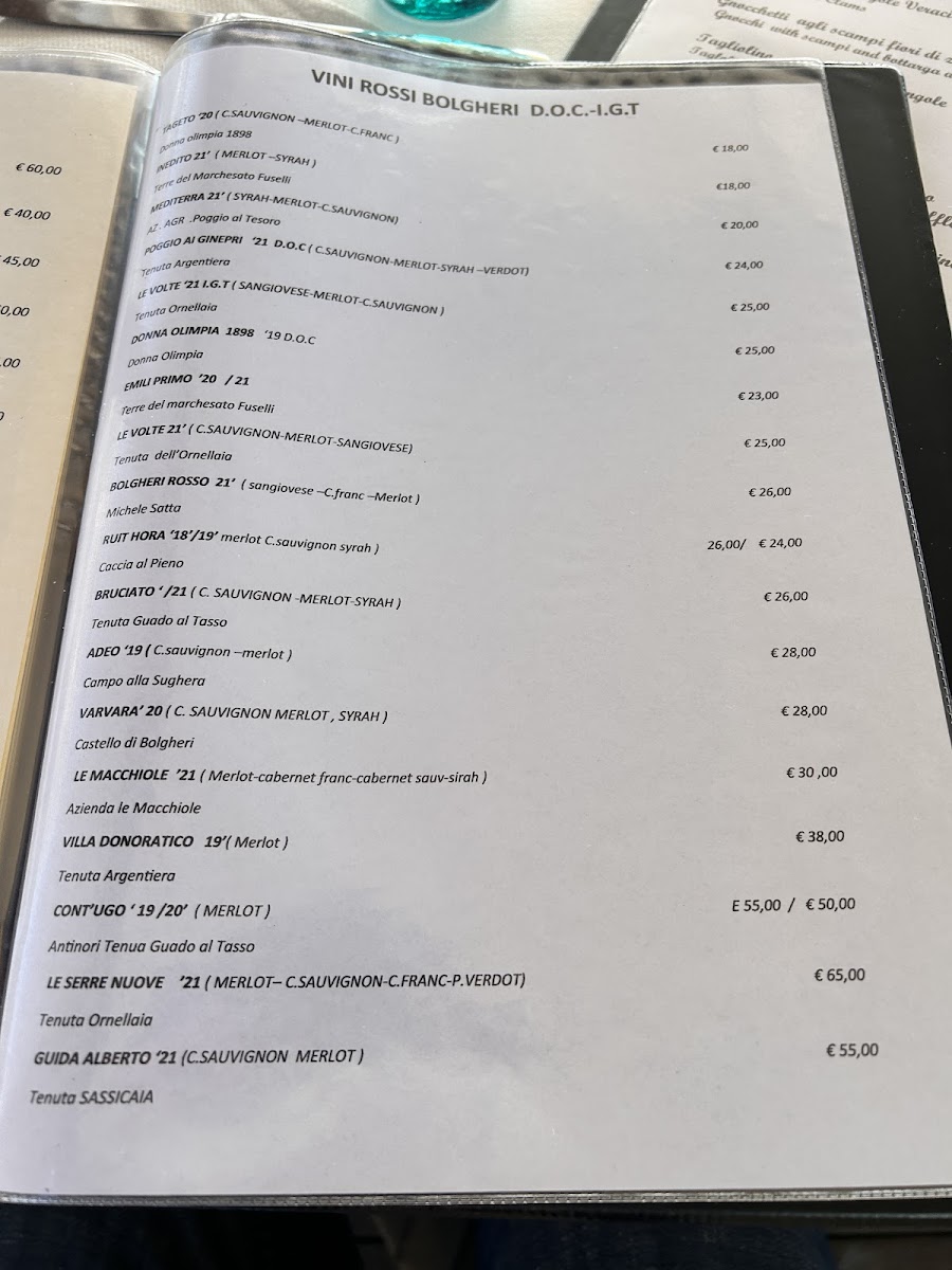Menu Ristorante Il Poeta-5