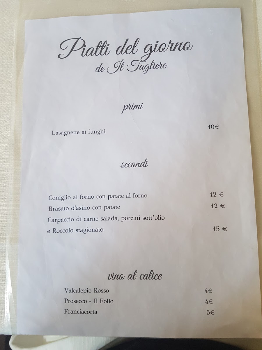 Menu Ristorante Il Tagliere Di Buzzoni Ivan-7