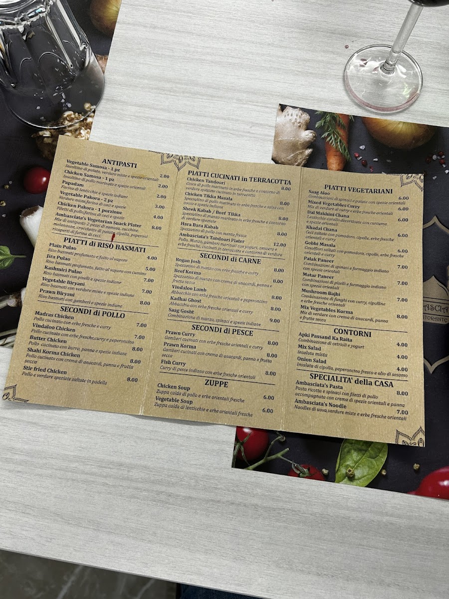 Menu Ristorante Indiano Ambasciata-4
