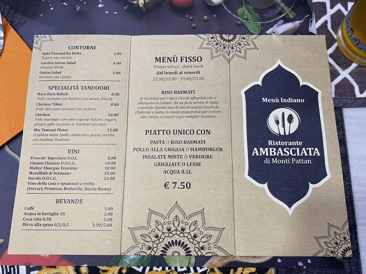 Menu Ristorante Indiano Ambasciata-5