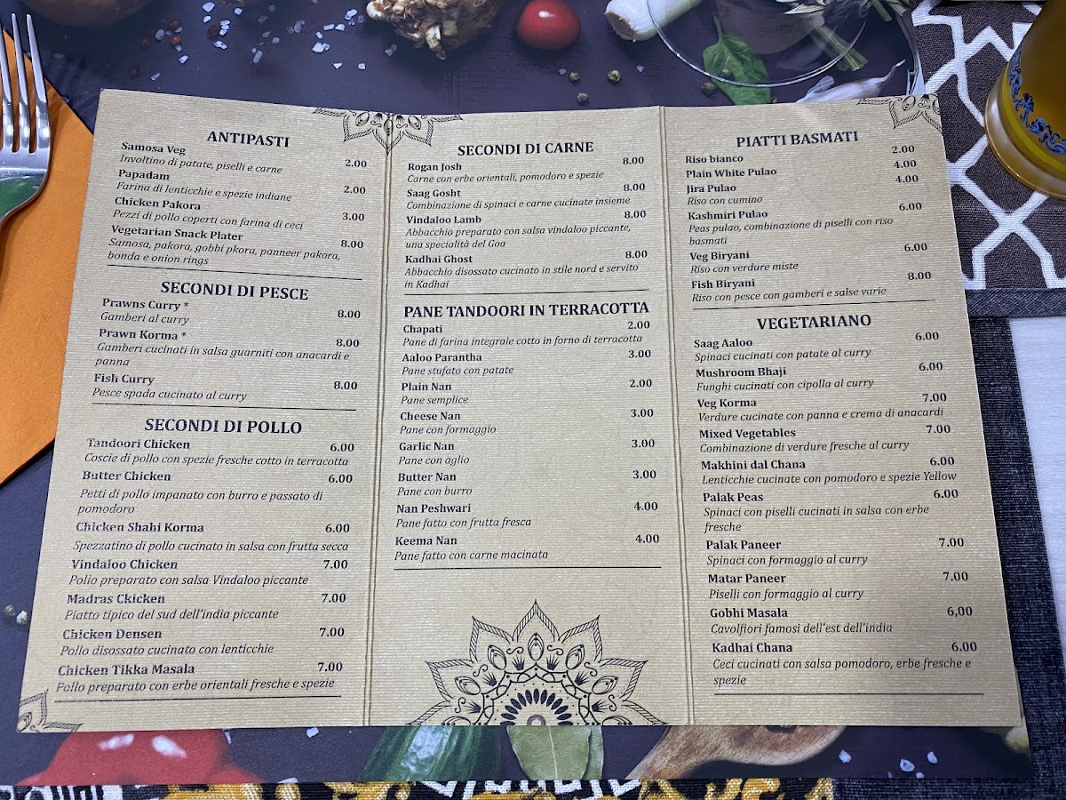 Menu Ristorante Indiano Ambasciata-6