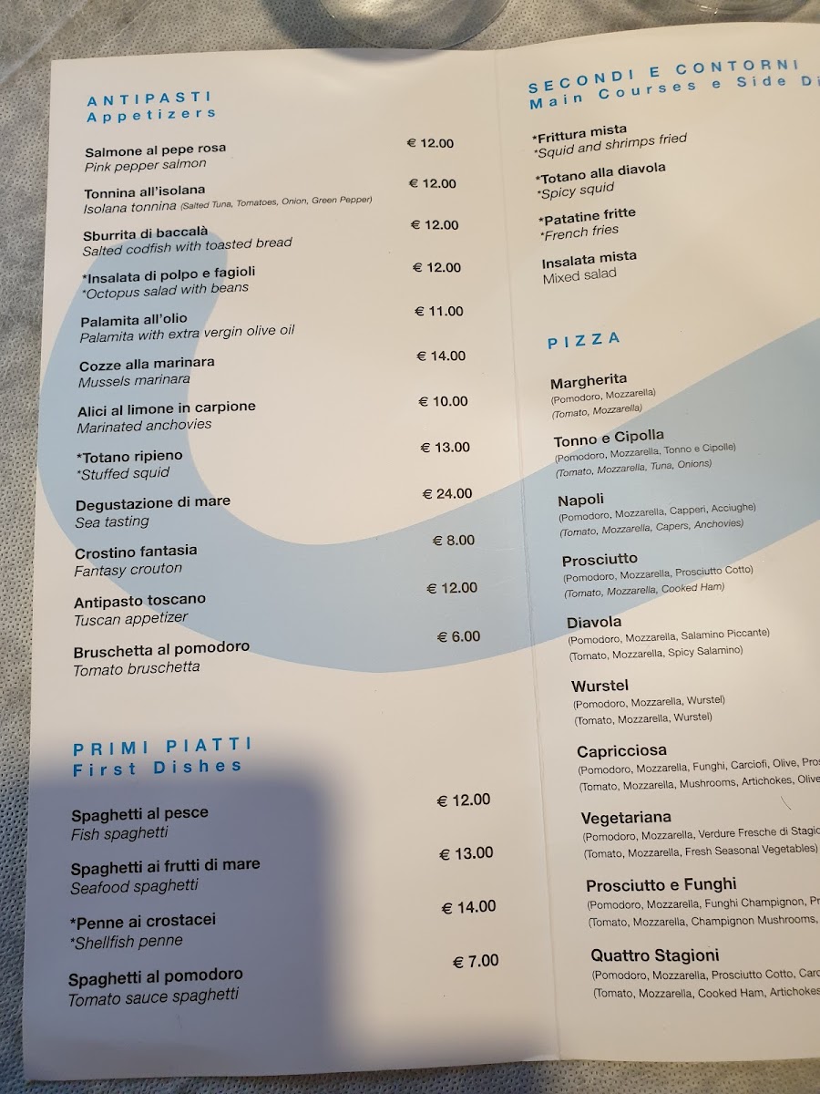 Menu Ristorante La Bruschetta-2