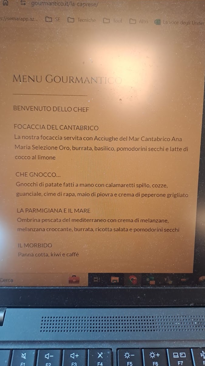 Menu Ristorante La Caprese Dal 1975 (Mozzo)-7