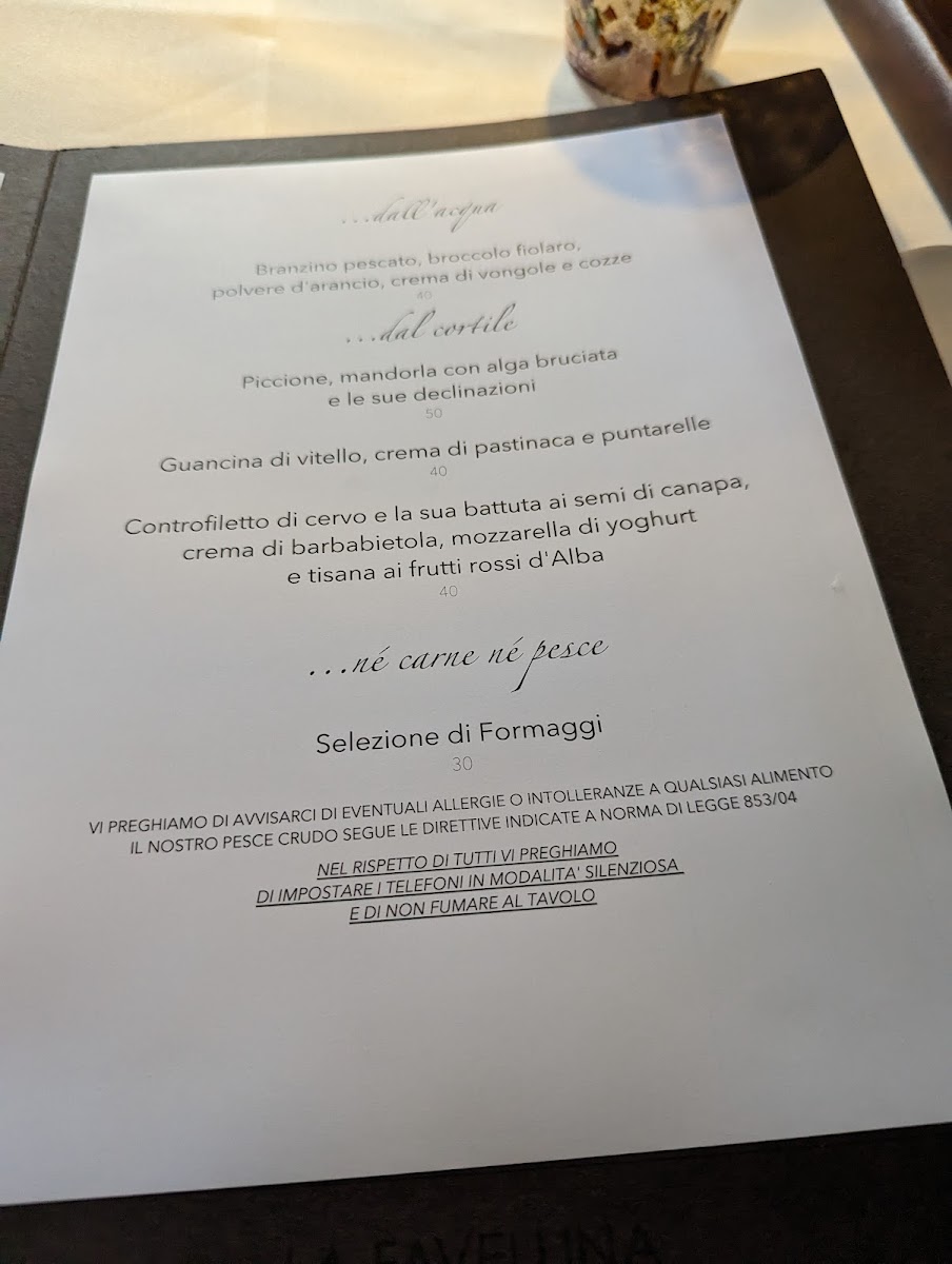 Menu Ristorante La Favellina-4