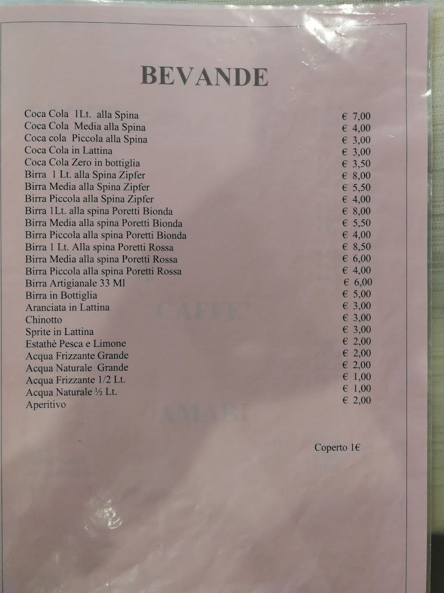 Menu Ristorante La Frasca-1