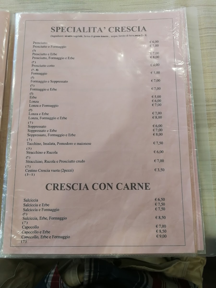 Menu Ristorante La Frasca-2