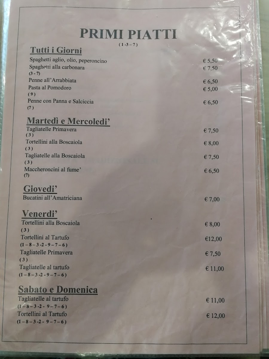 Menu Ristorante La Frasca-5