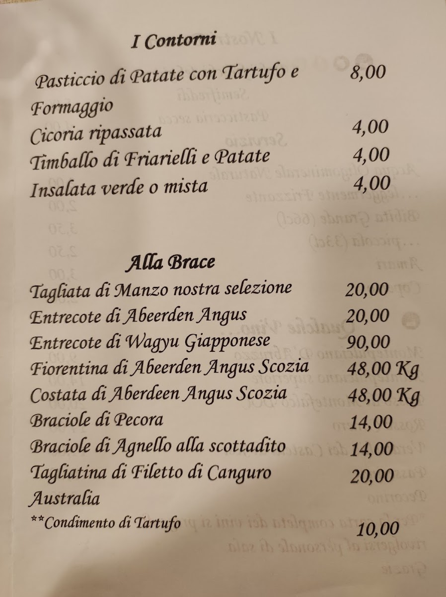 Menu Ristorante La Genziana-1