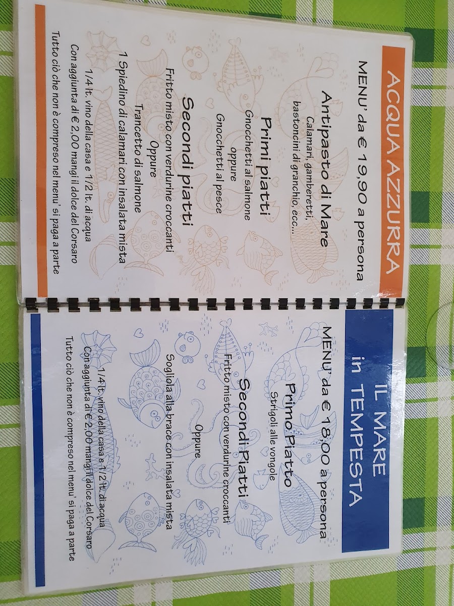 Menu Ristorante La Locanda Del Corsaro-10