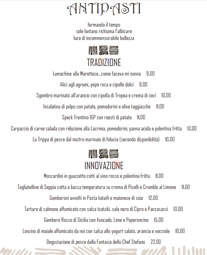 Menu Ristorante La Paglia Marotta-5