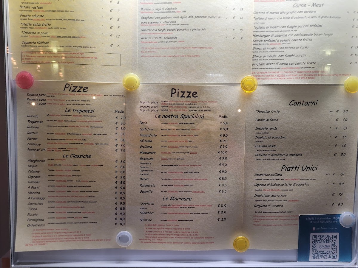 Menu Ristorante La Perla-5