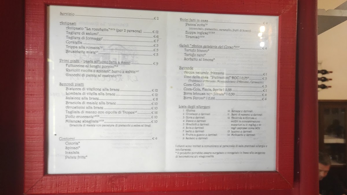 Menu Ristorante La Rocchetta-5