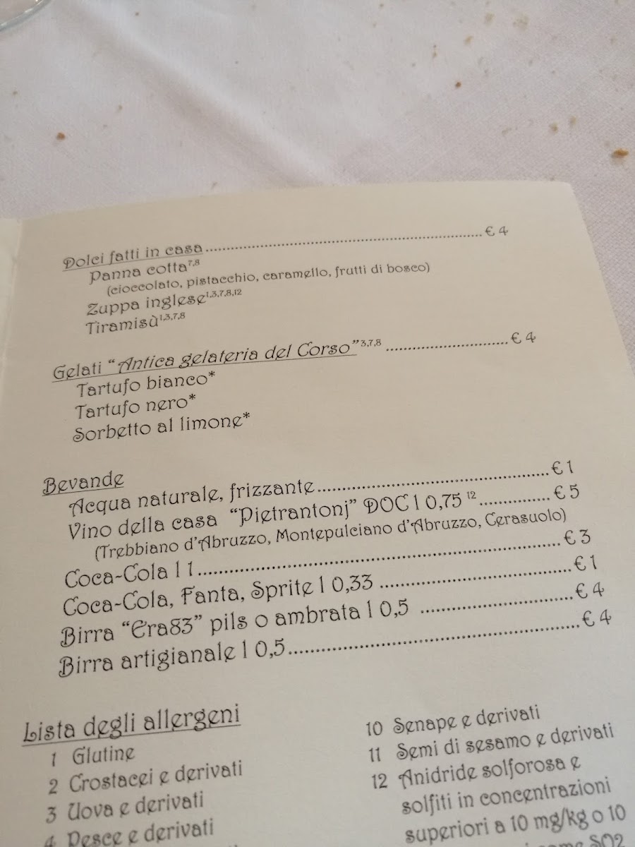 Menu Ristorante La Rocchetta-8