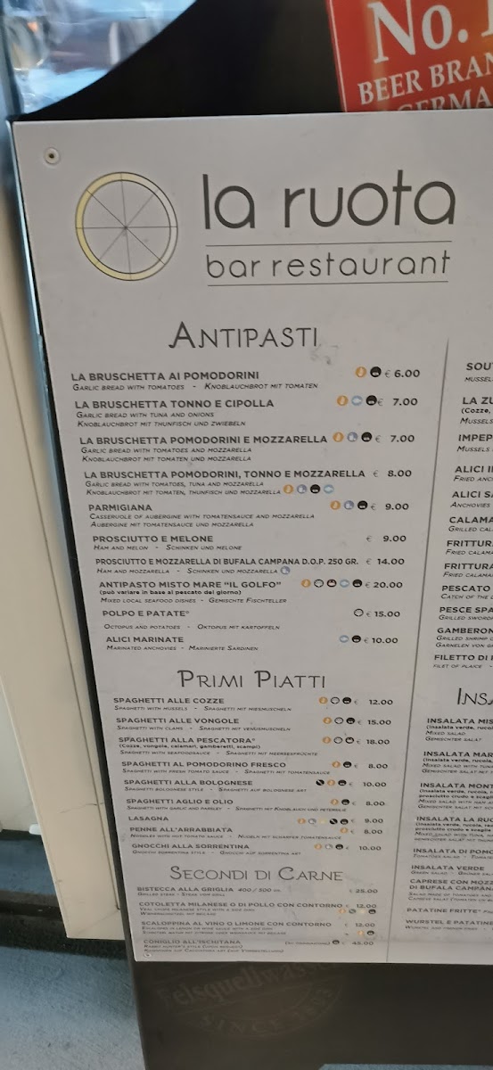 Menu Ristorante La Ruota-2