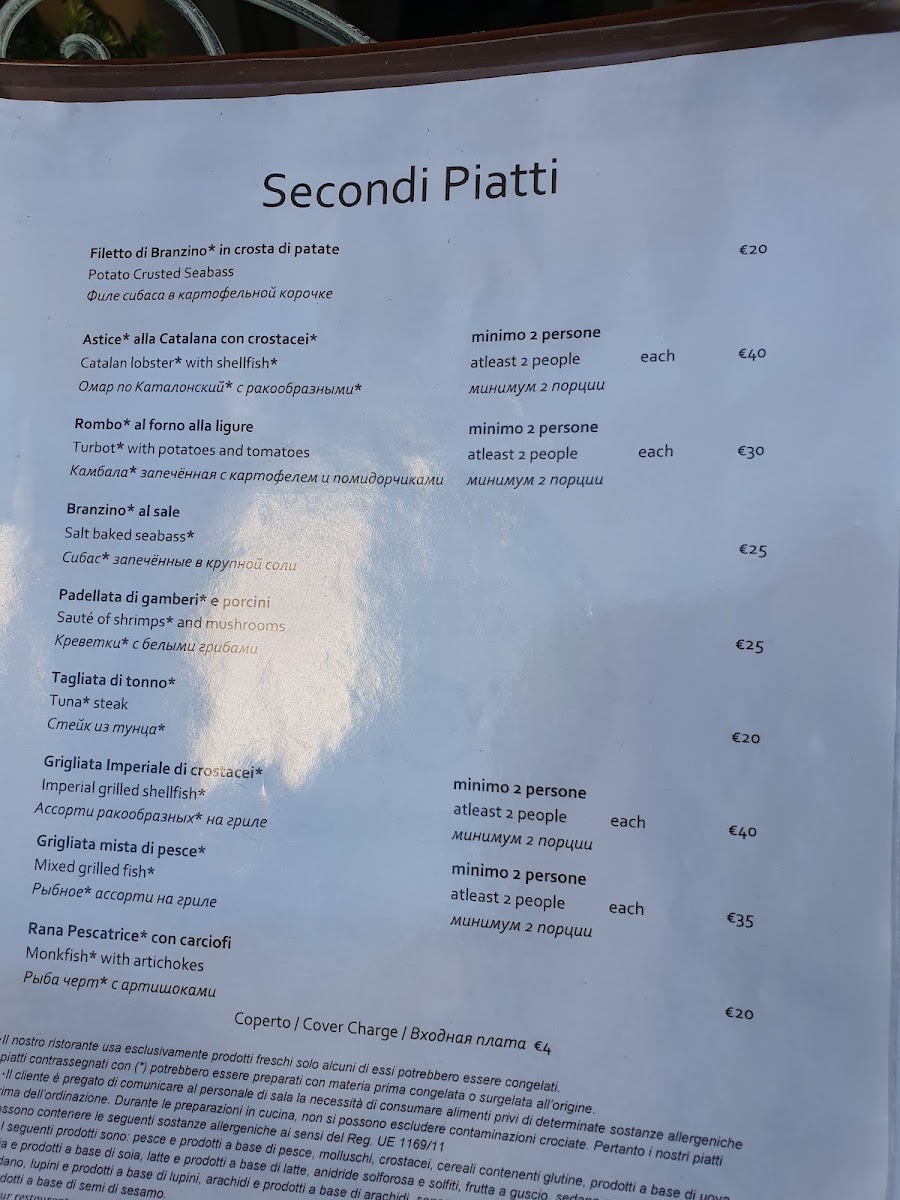 Menu Ristorante La Scala-8