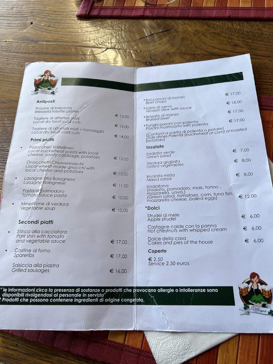 Menu Ristorante La Sorgente-3