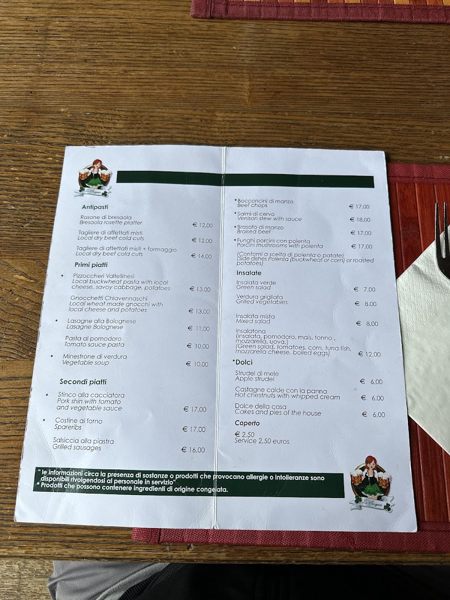 Menu Ristorante La Sorgente-4