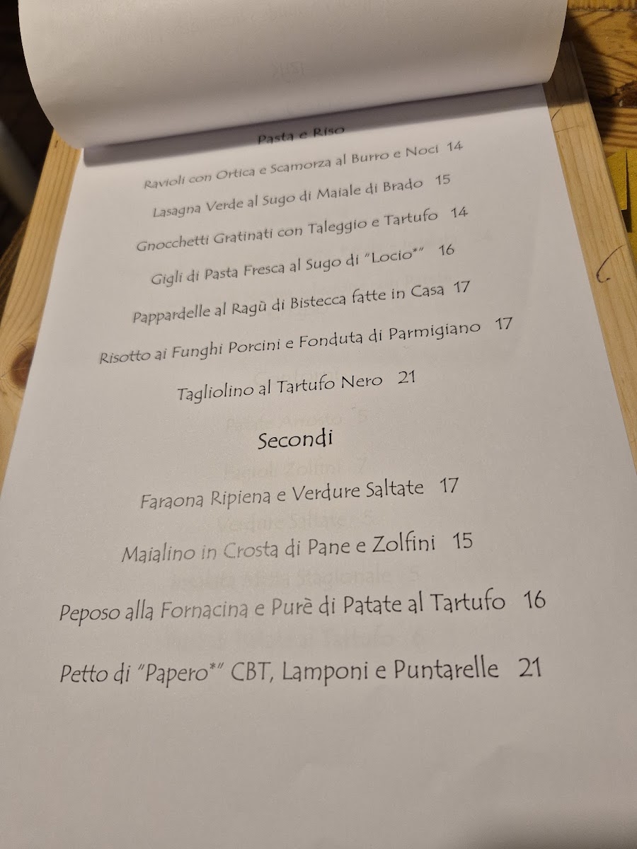 Menu Ristorante La Torre-10