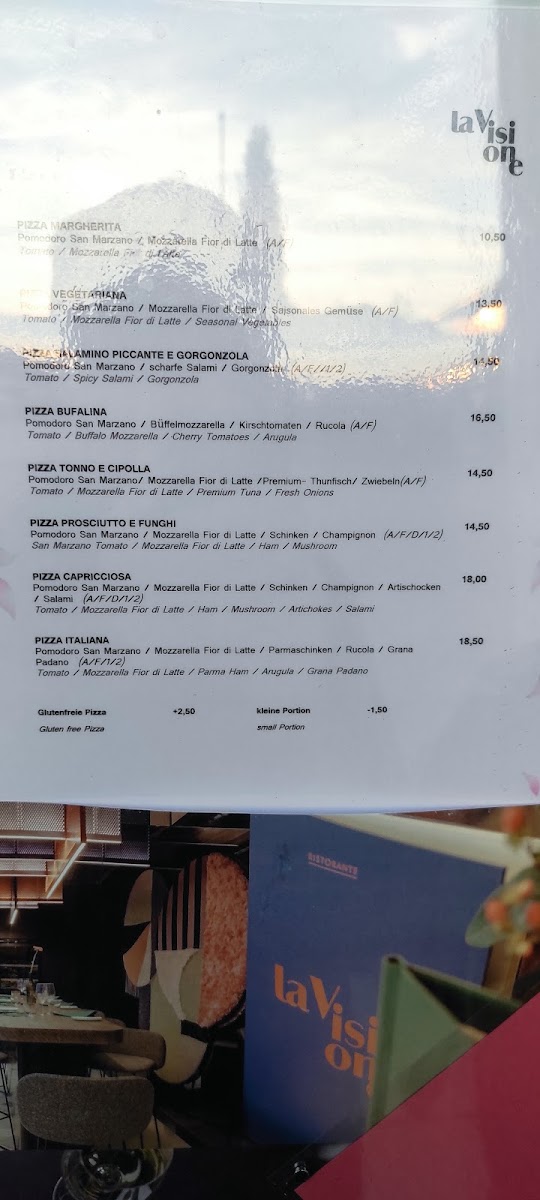Menu Ristorante La Visione-2