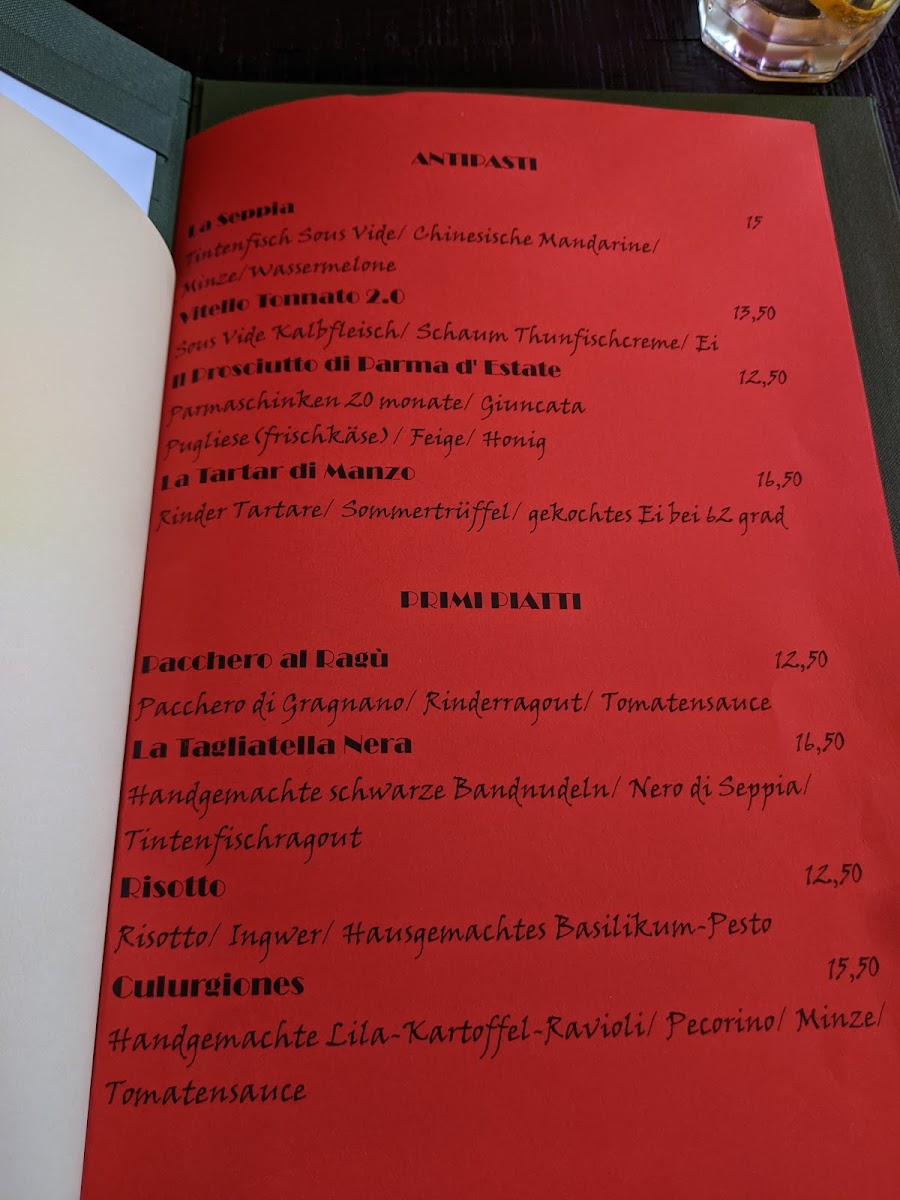 Menu Ristorante La Visione-4