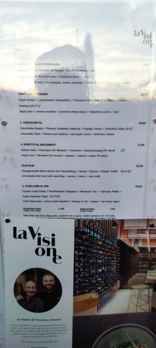 Menu Ristorante La Visione-5