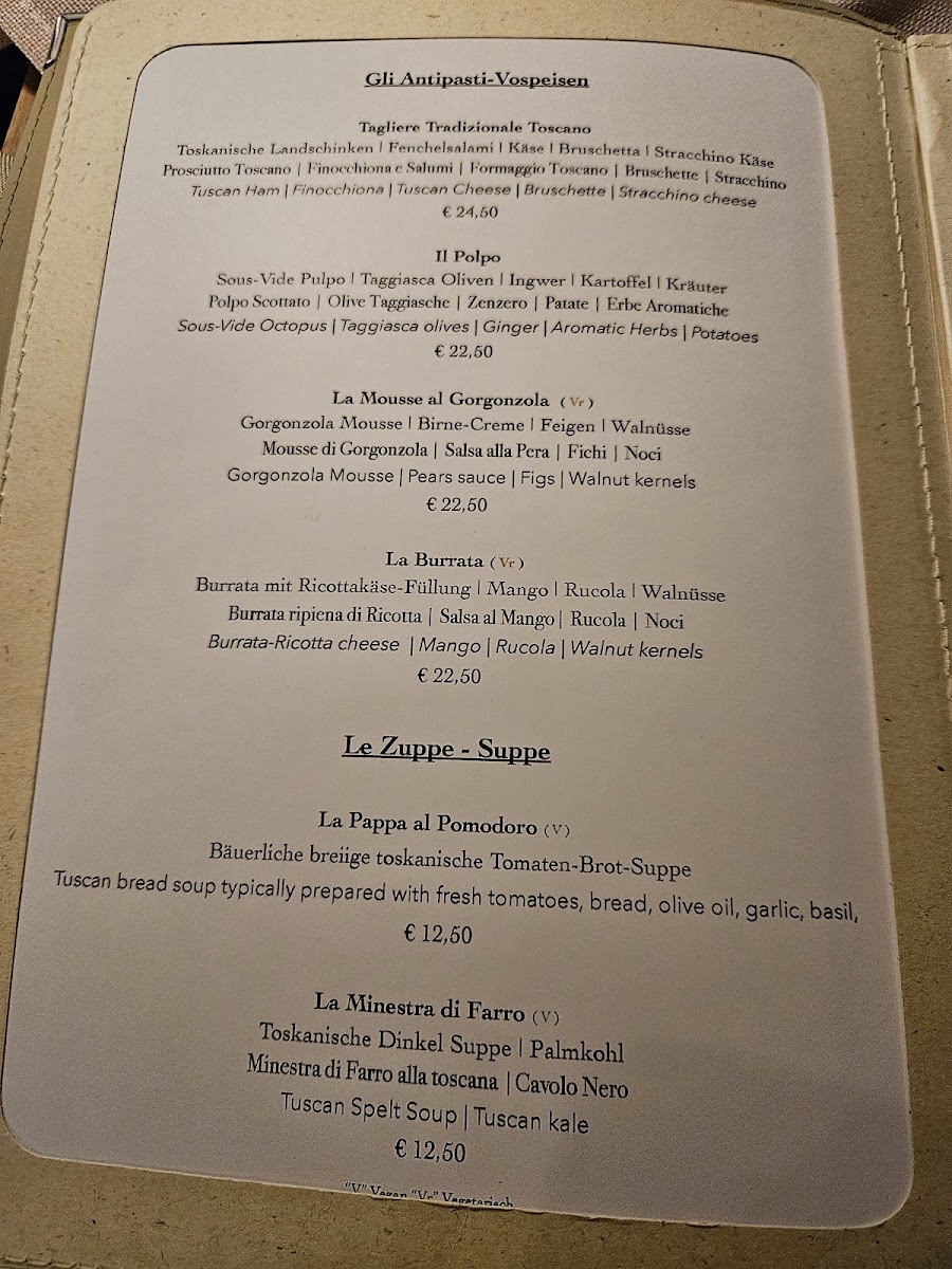 Menu Ristorante L'arte In Cucina-1