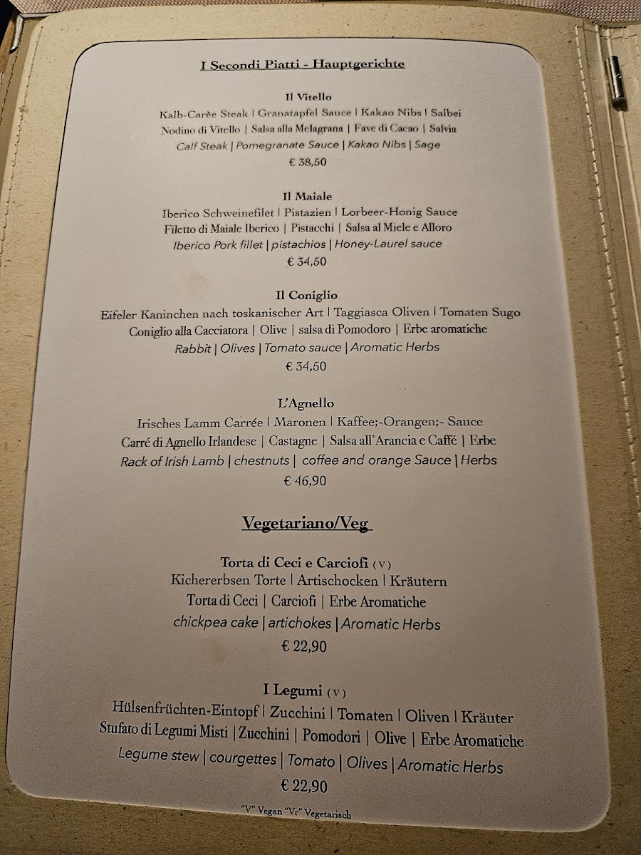 Menu Ristorante L'arte In Cucina-2