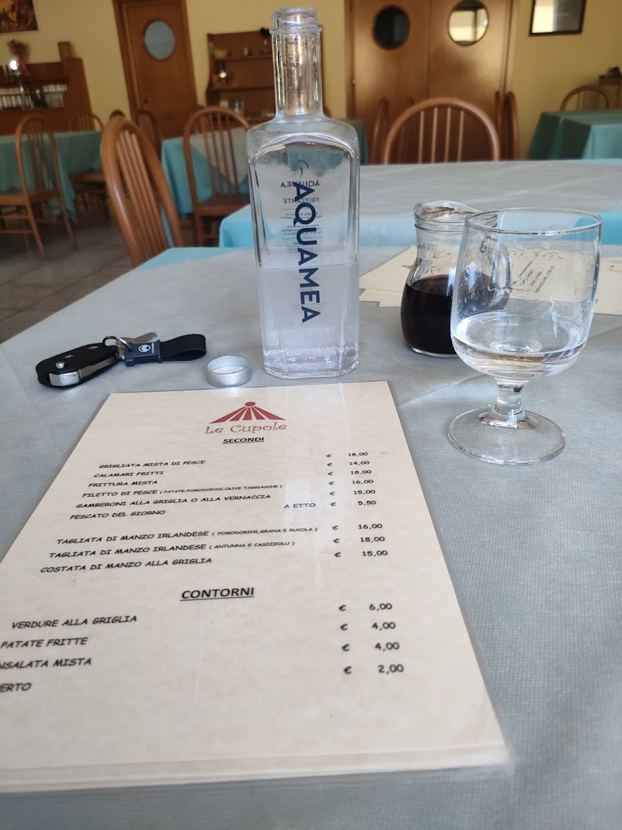 Menu Ristorante Le Cupole-3