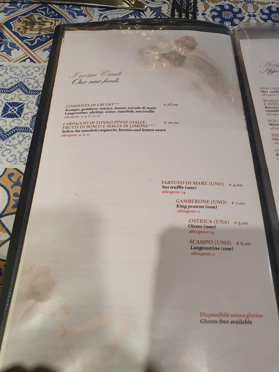 Menu Ristorante Le Grazie-4