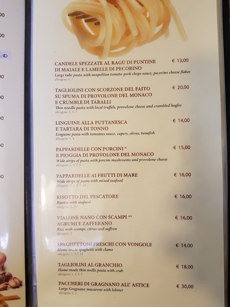 Menu Ristorante Le Grazie-6