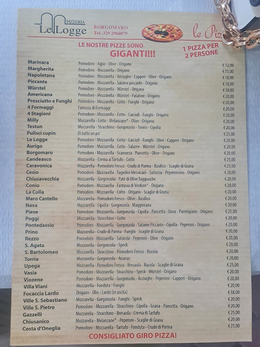 Menu Ristorante Le Logge-3