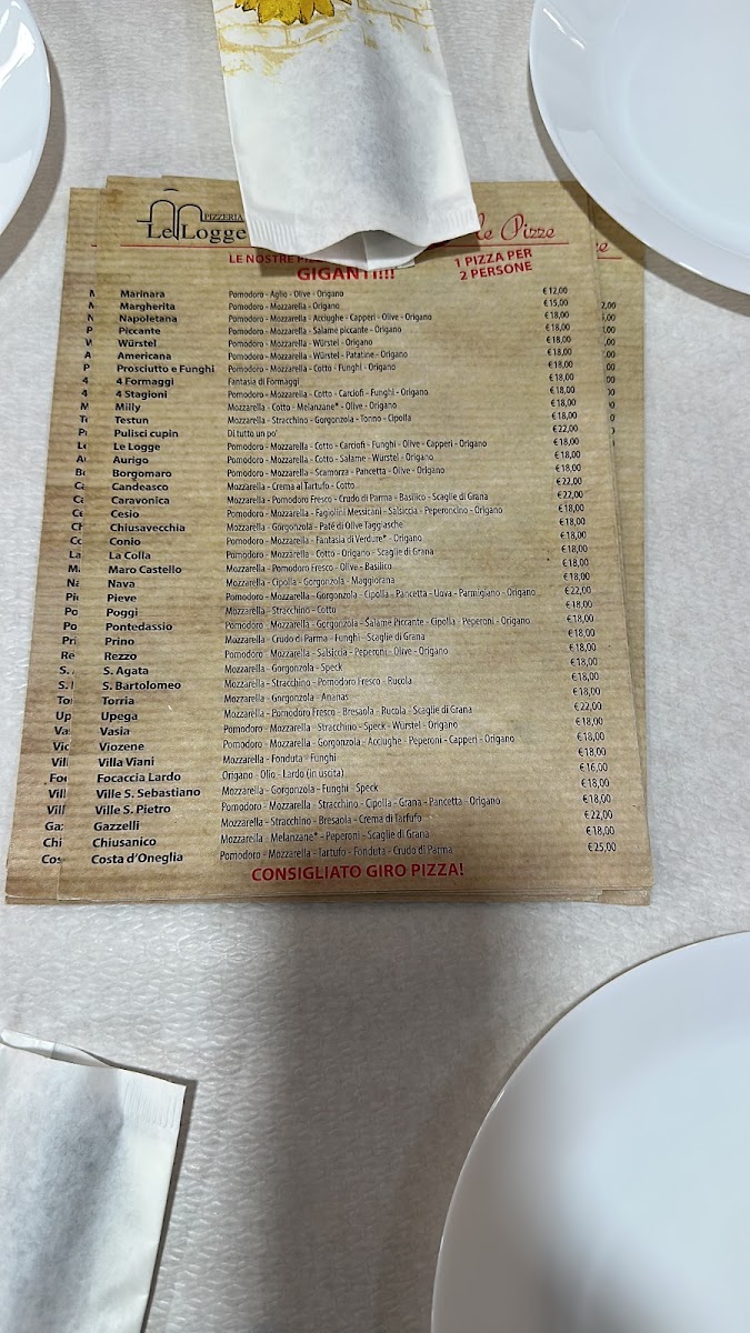 Menu Ristorante Le Logge-4