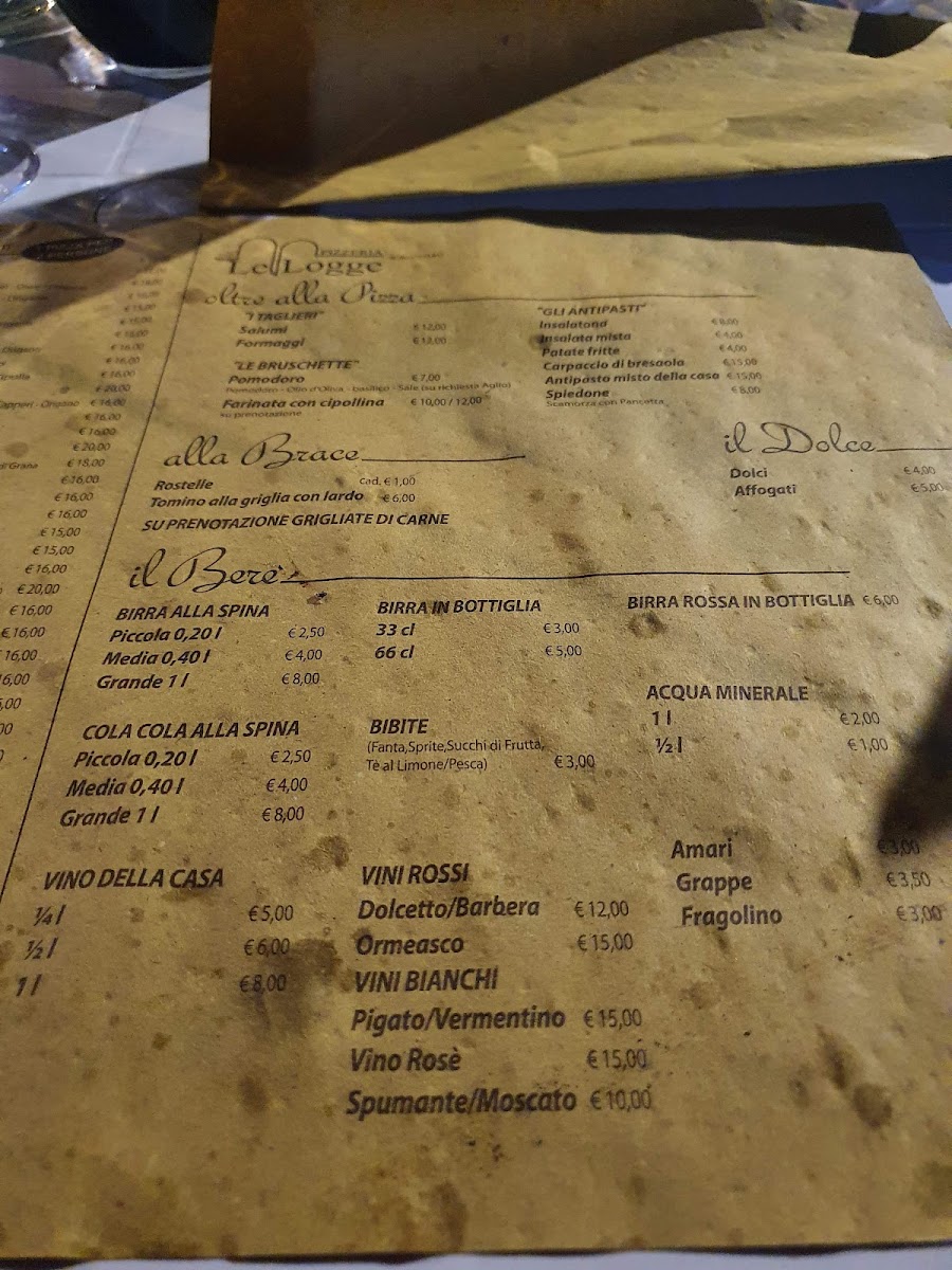 Menu Ristorante Le Logge-6