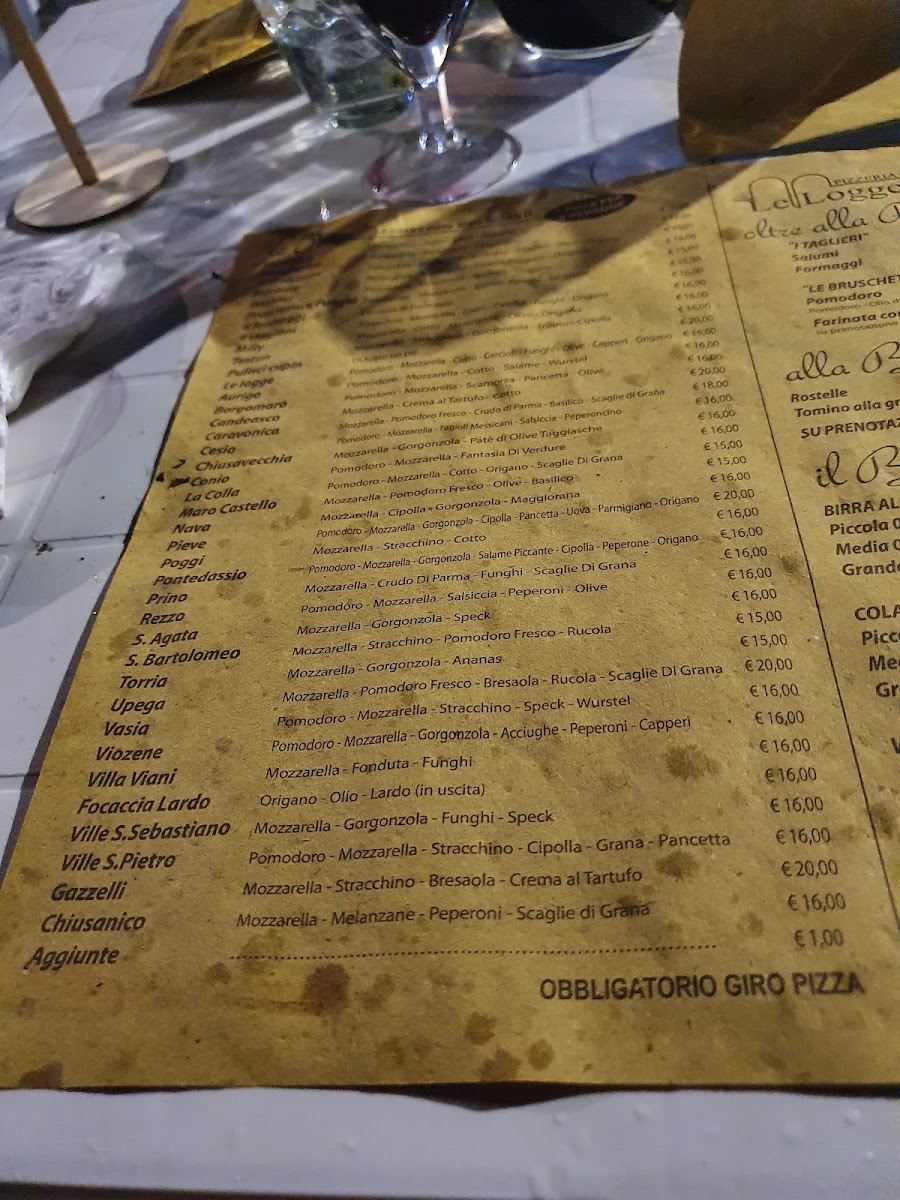 Menu Ristorante Le Logge-8