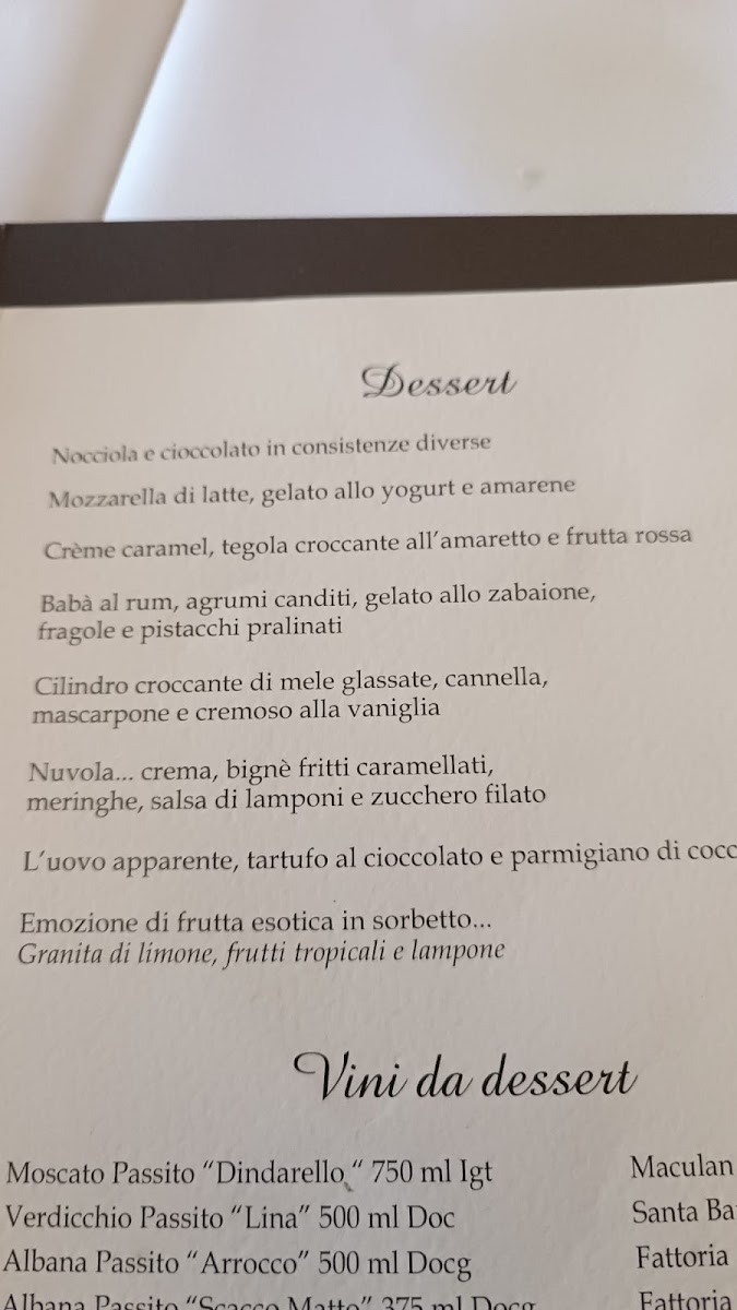 Menu Ristorante Le Vele-4