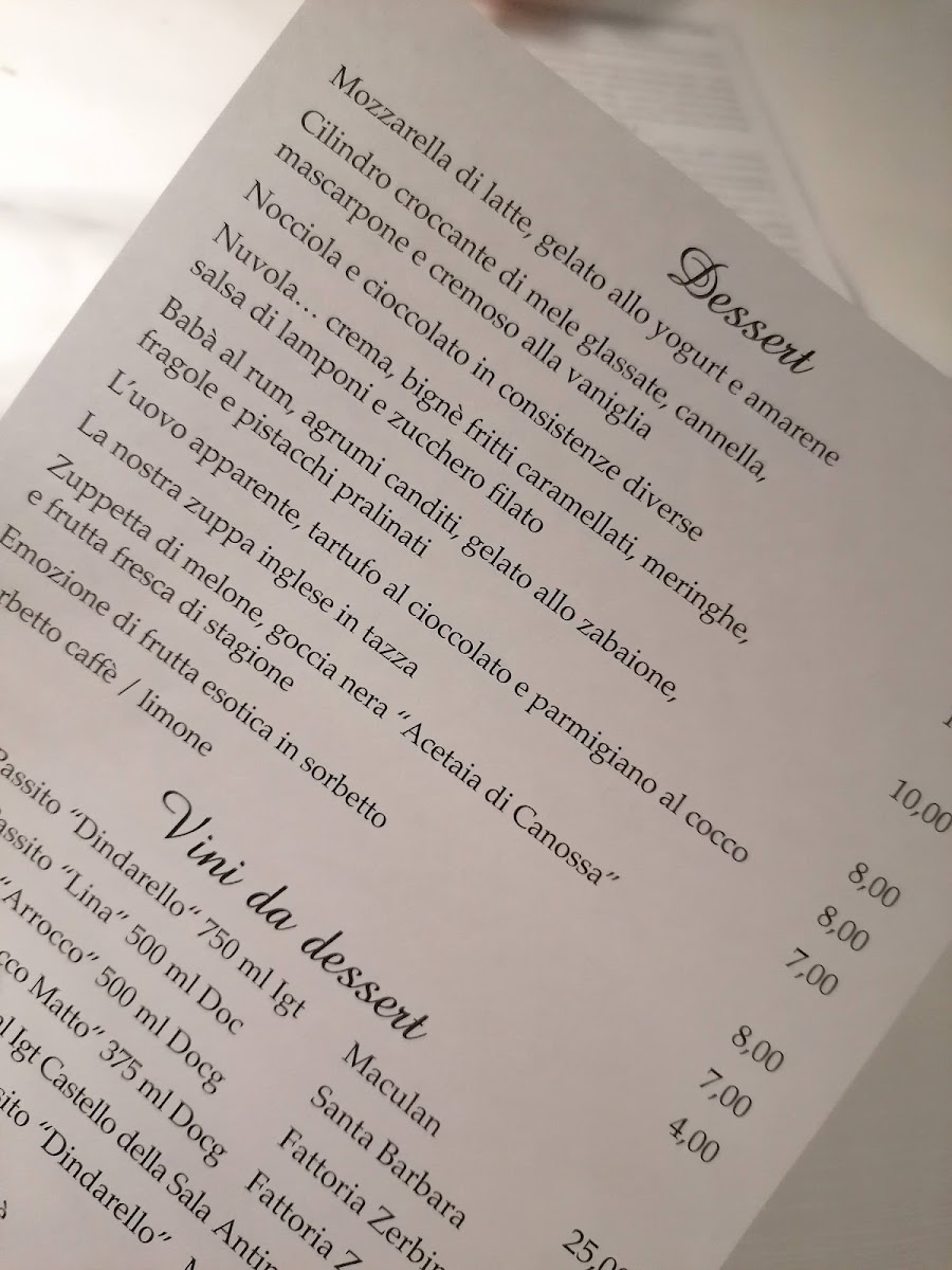 Menu Ristorante Le Vele-7