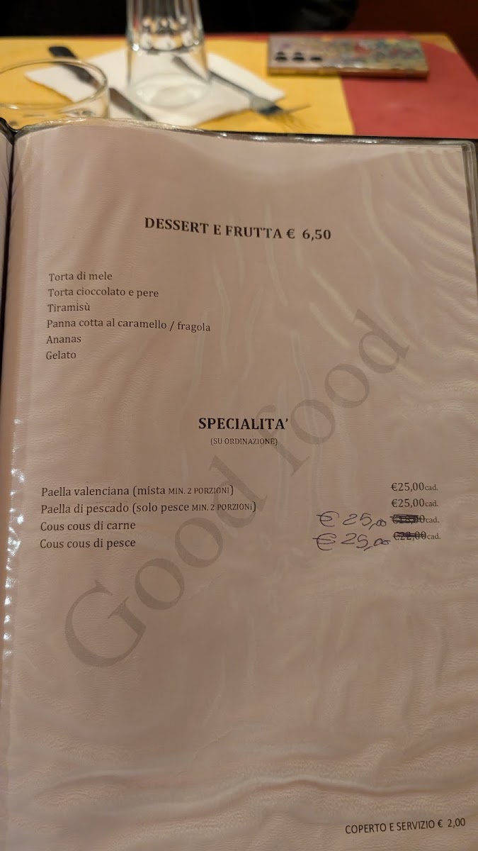 Menu Ristorante Lo Scarabeo-1