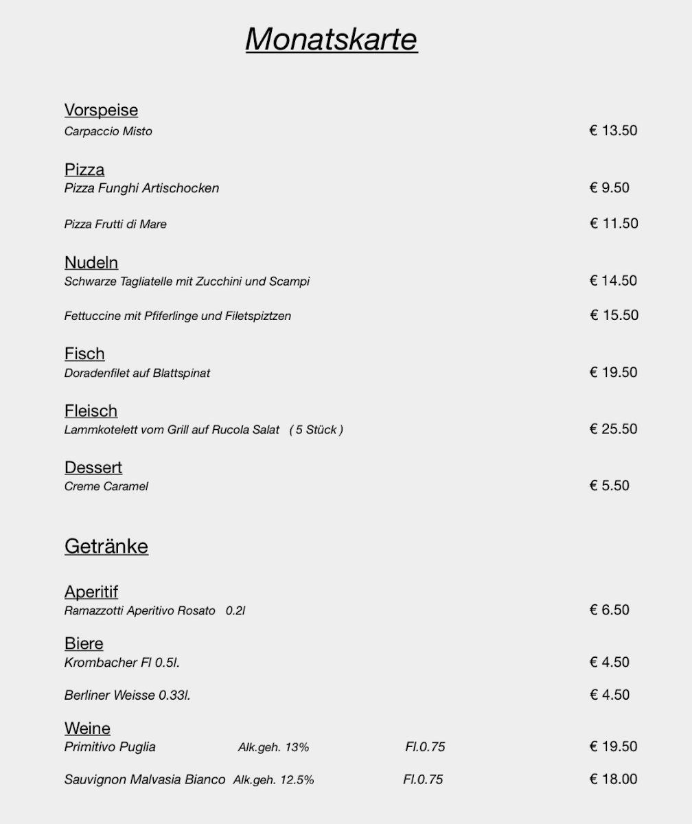 Menu Ristorante Matera-4