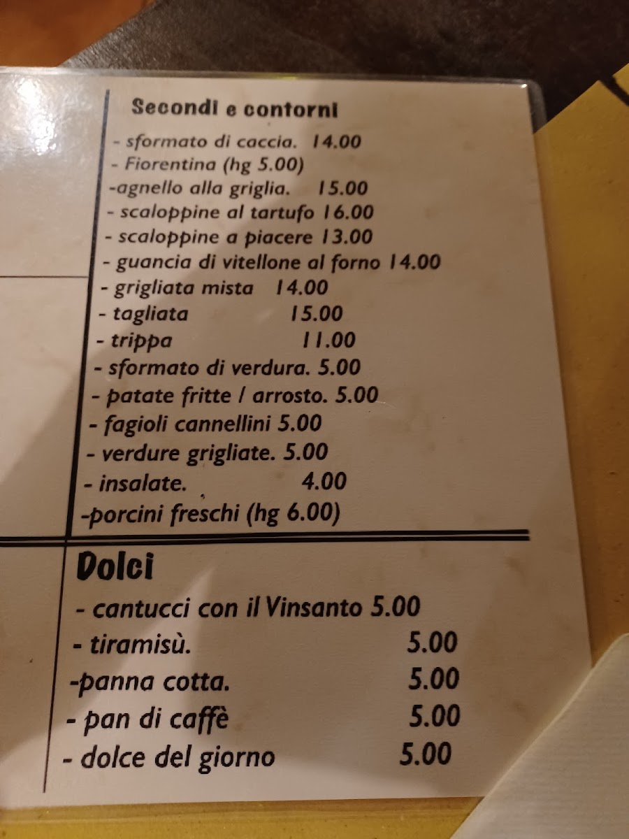 Menu Ristorante Nena-1