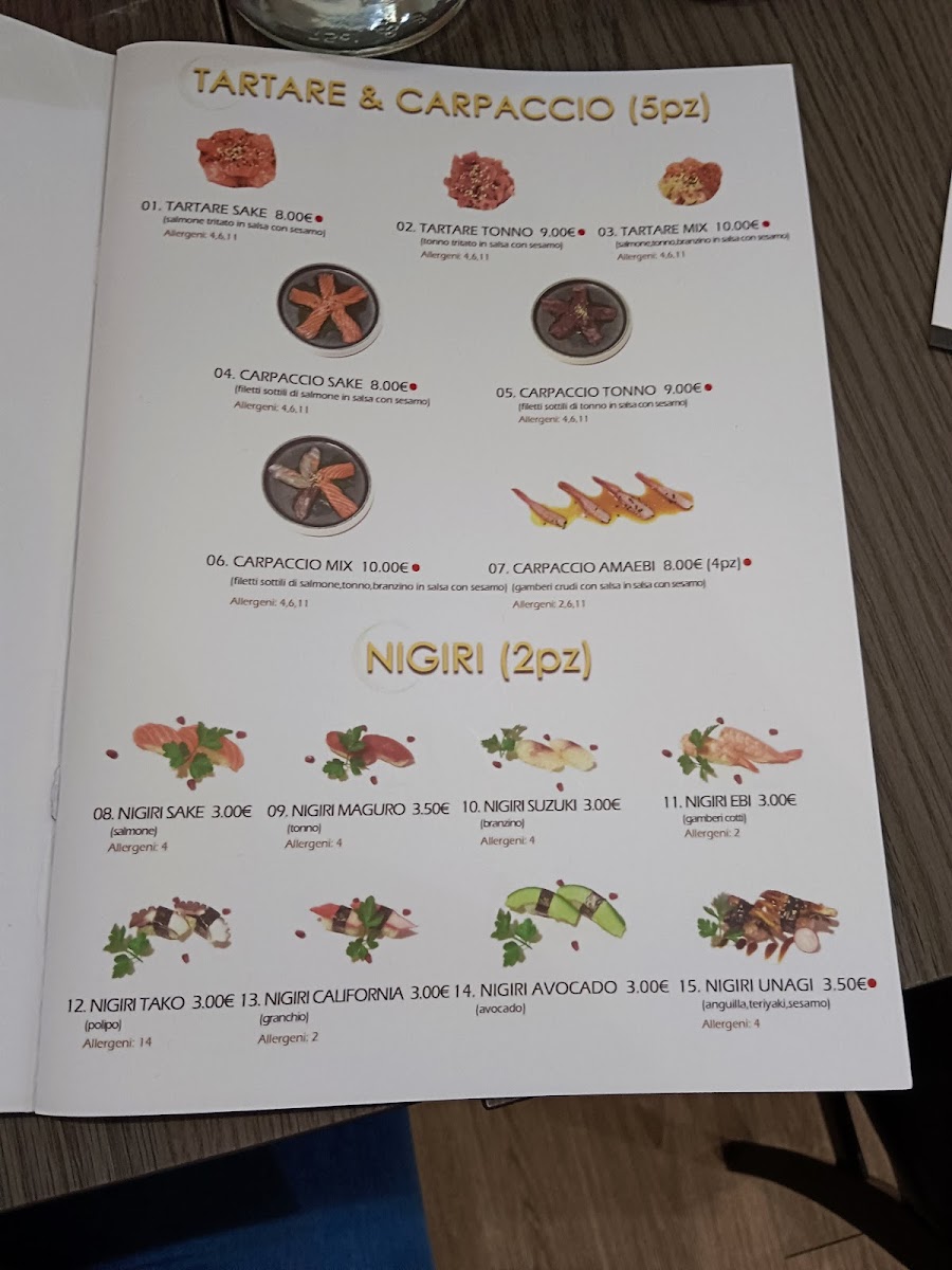 Menu Ristorante Nikkozen-5