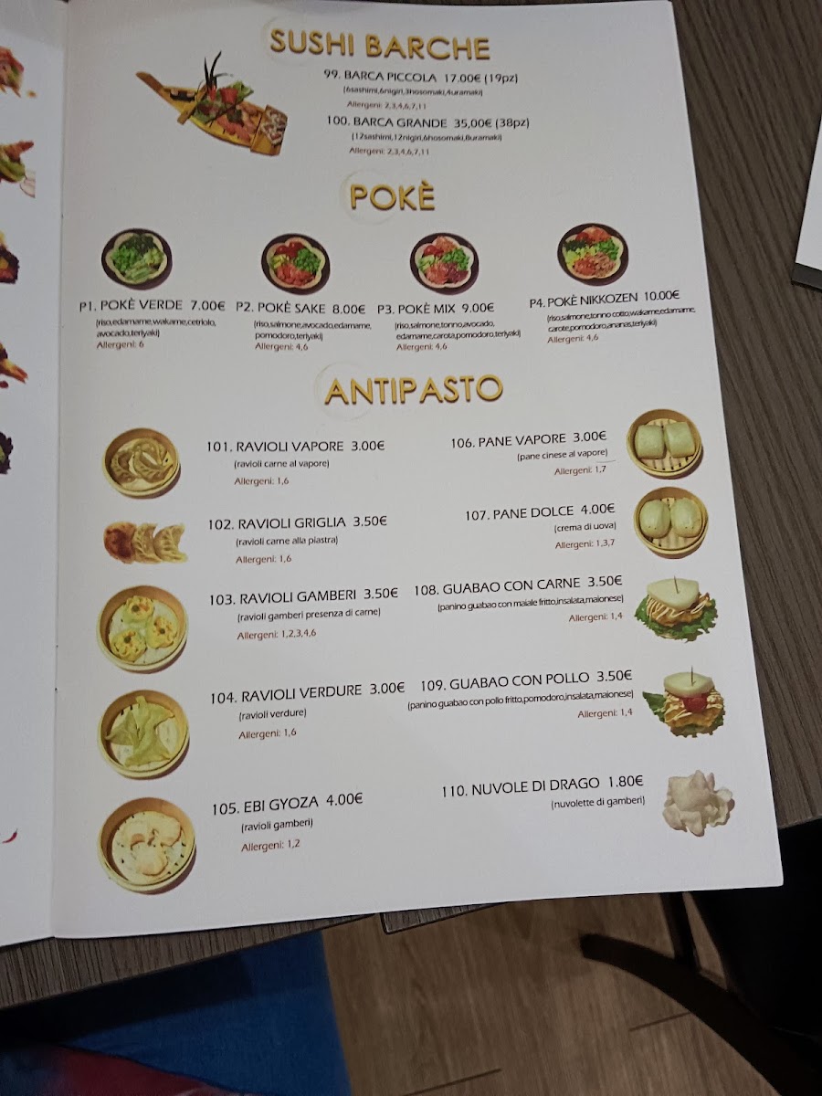 Menu Ristorante Nikkozen-7